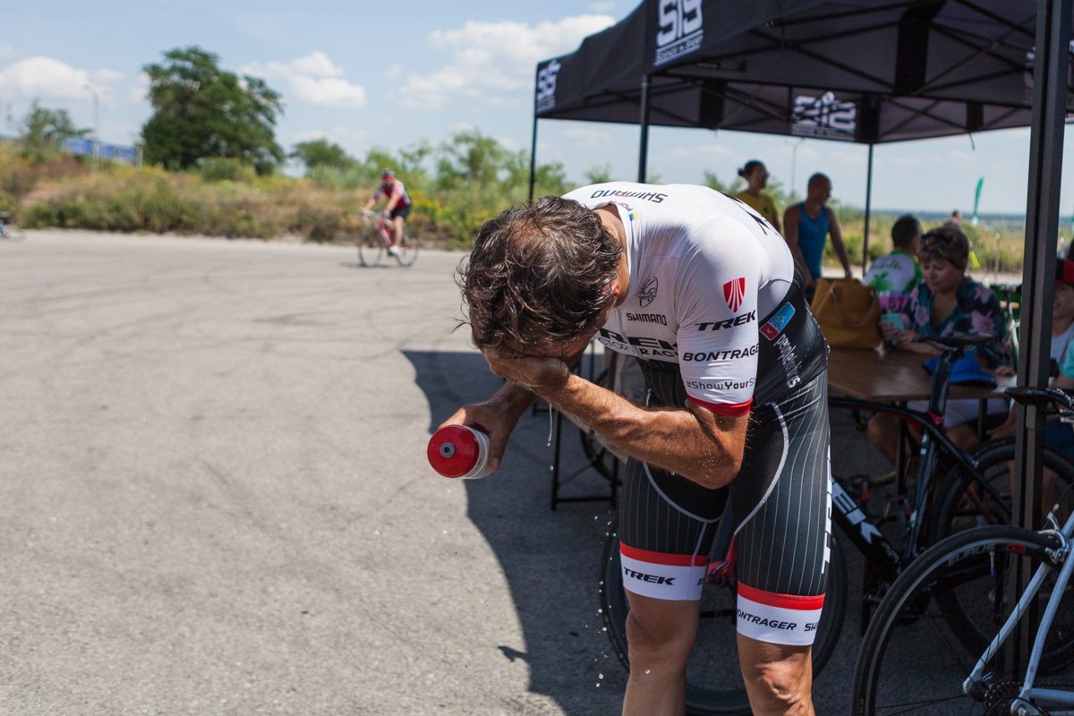 Велопробег выдался изнурительным 