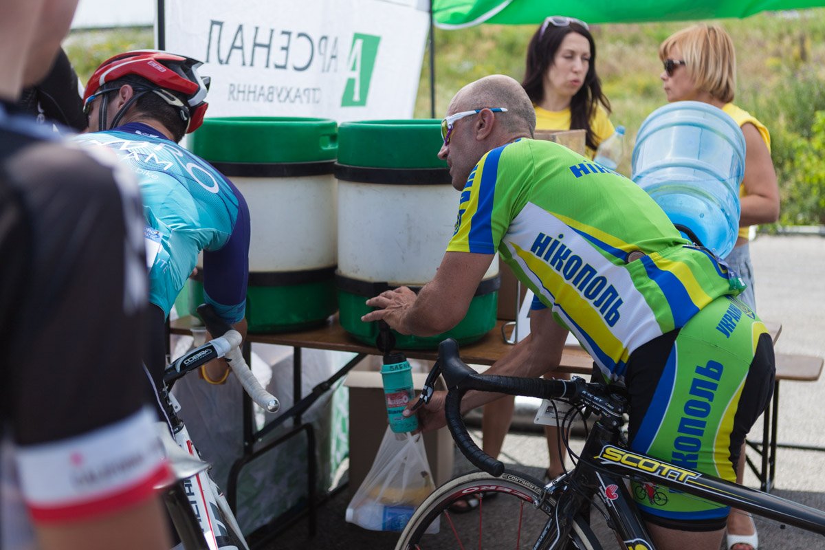 Холодный квас после велопробега - то, что нужно 