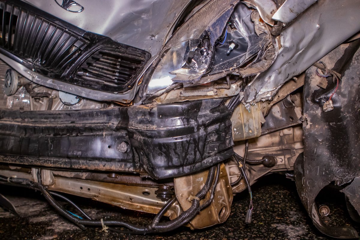 В аварии пострадал мужчина, находившийся за рулем Daewoo