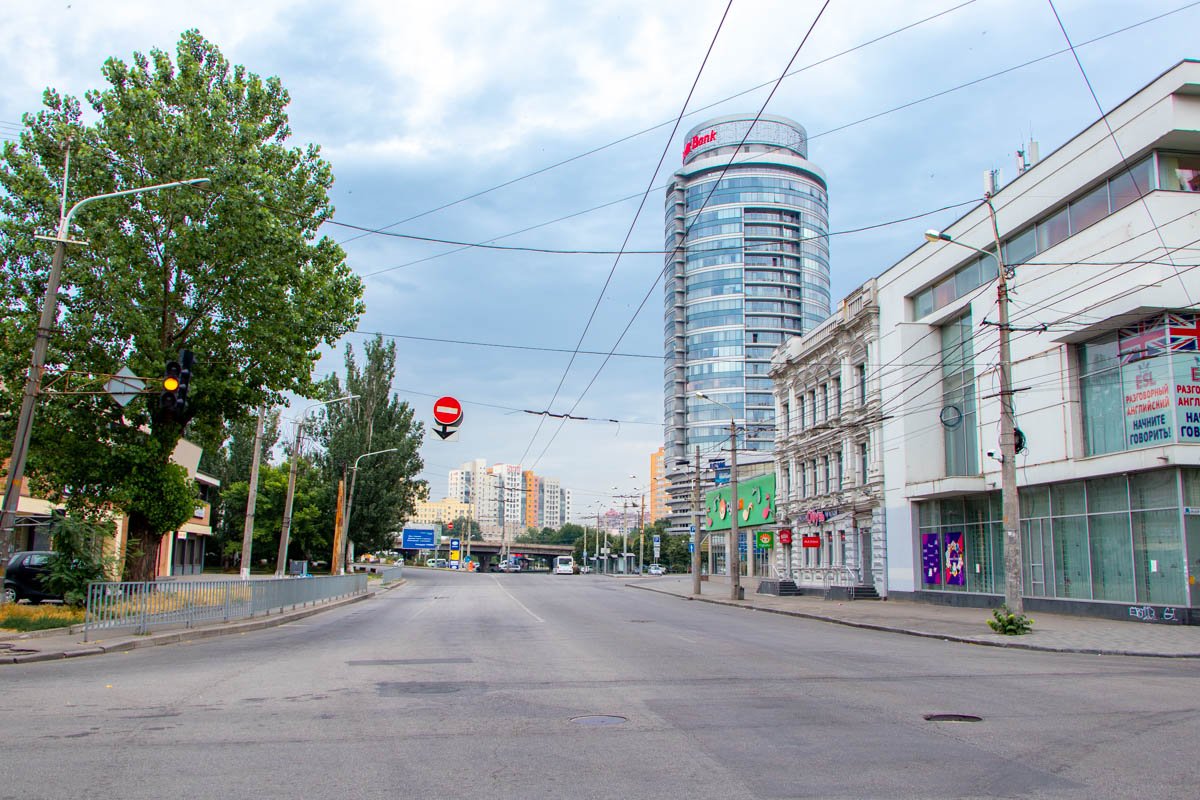 Пересечение улицы Европейской и Князя Владимира Великого