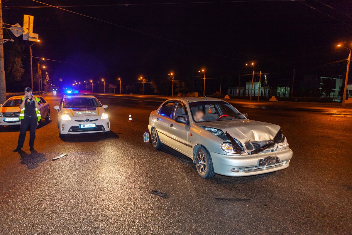 В понедельник, 24 июня, на Запорожском шоссе произошло ДТП