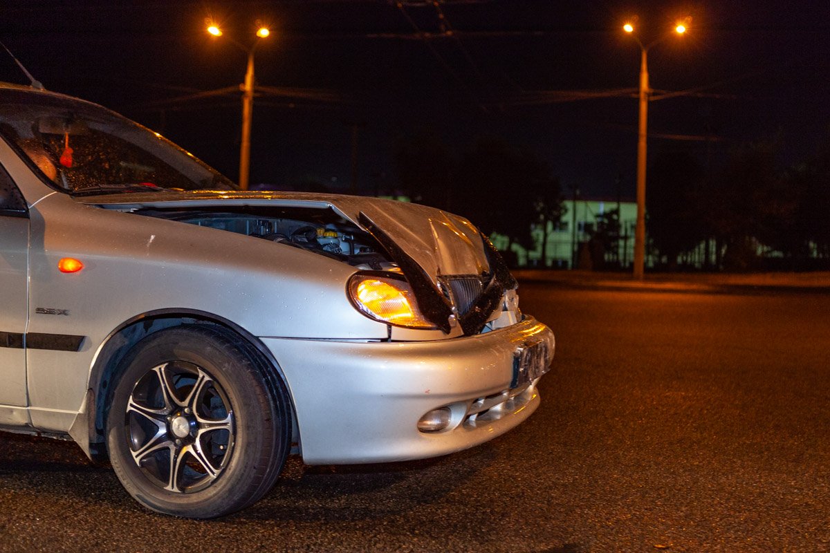 Авария случилась примерно в 01:50