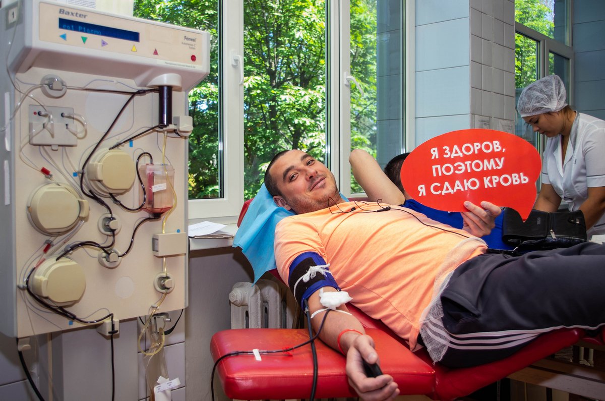 Игорь Майденко собрал доноров Игорь Майденко собрал доноров