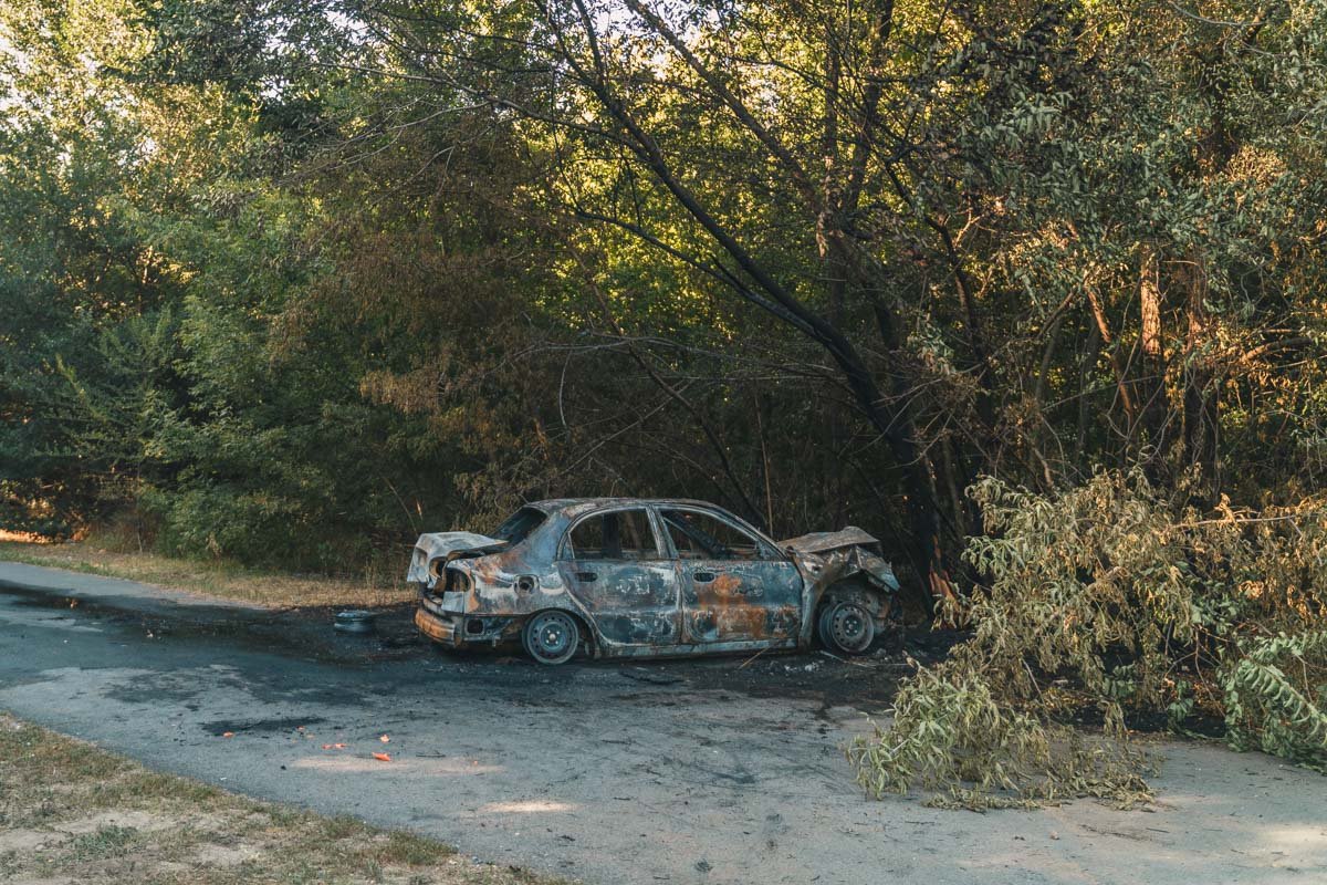 Водитель получил ссадины