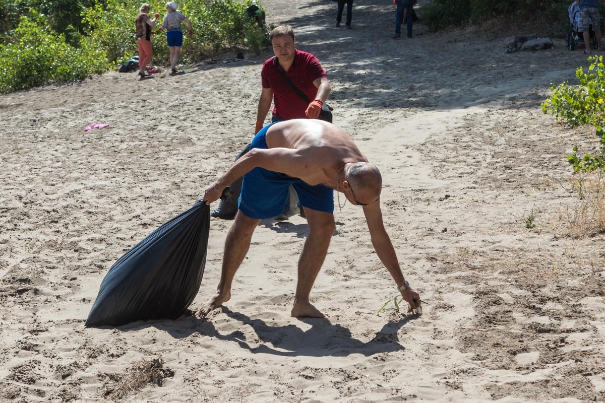 На субботник пришли больше 50-ти человек