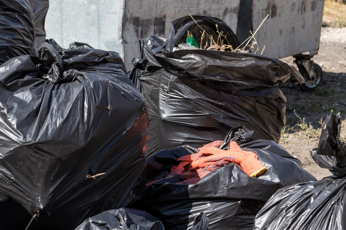 Удалось собрать порядка 40-ка мешков