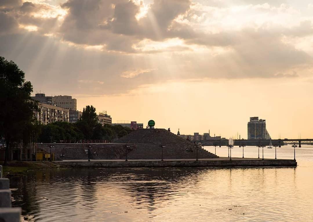 Сонный Днепр. Фото: infoservice_is