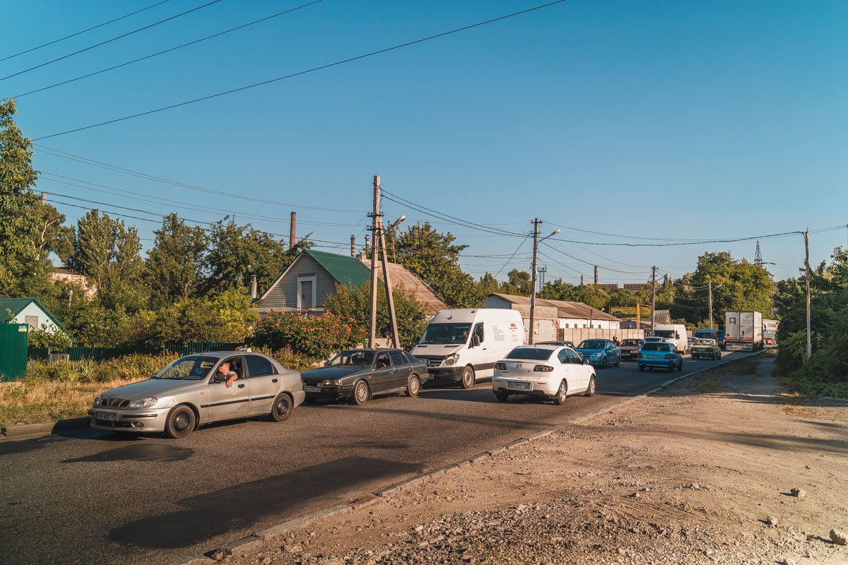 На месте образовалась пробка На месте образовалась пробка