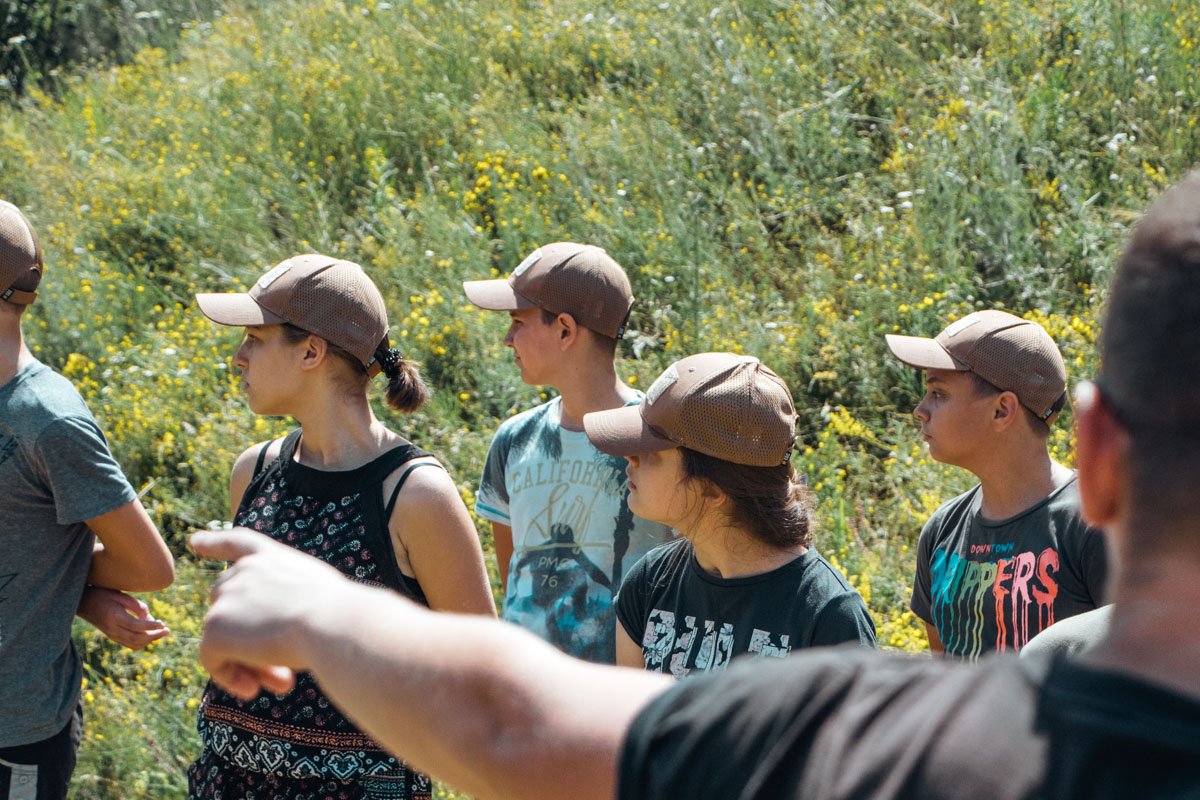 Все слушают инструкторов