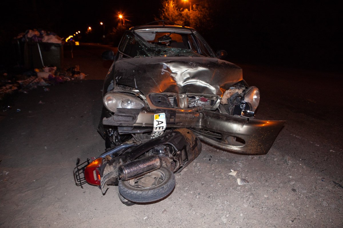 В понедельник, 1 июля, на жилмассиве Игрень произошло ДТП