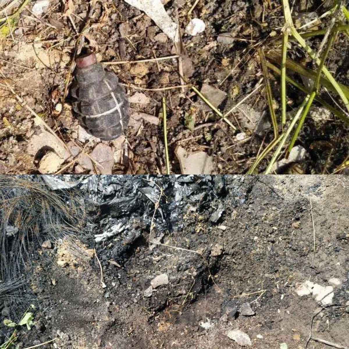 Нашли гранату в селе Волосское Нашли гранату в селе Волосское