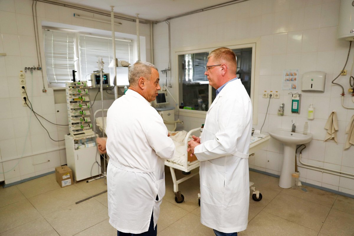 У больницы есть все, что нужно для оказания помощи 