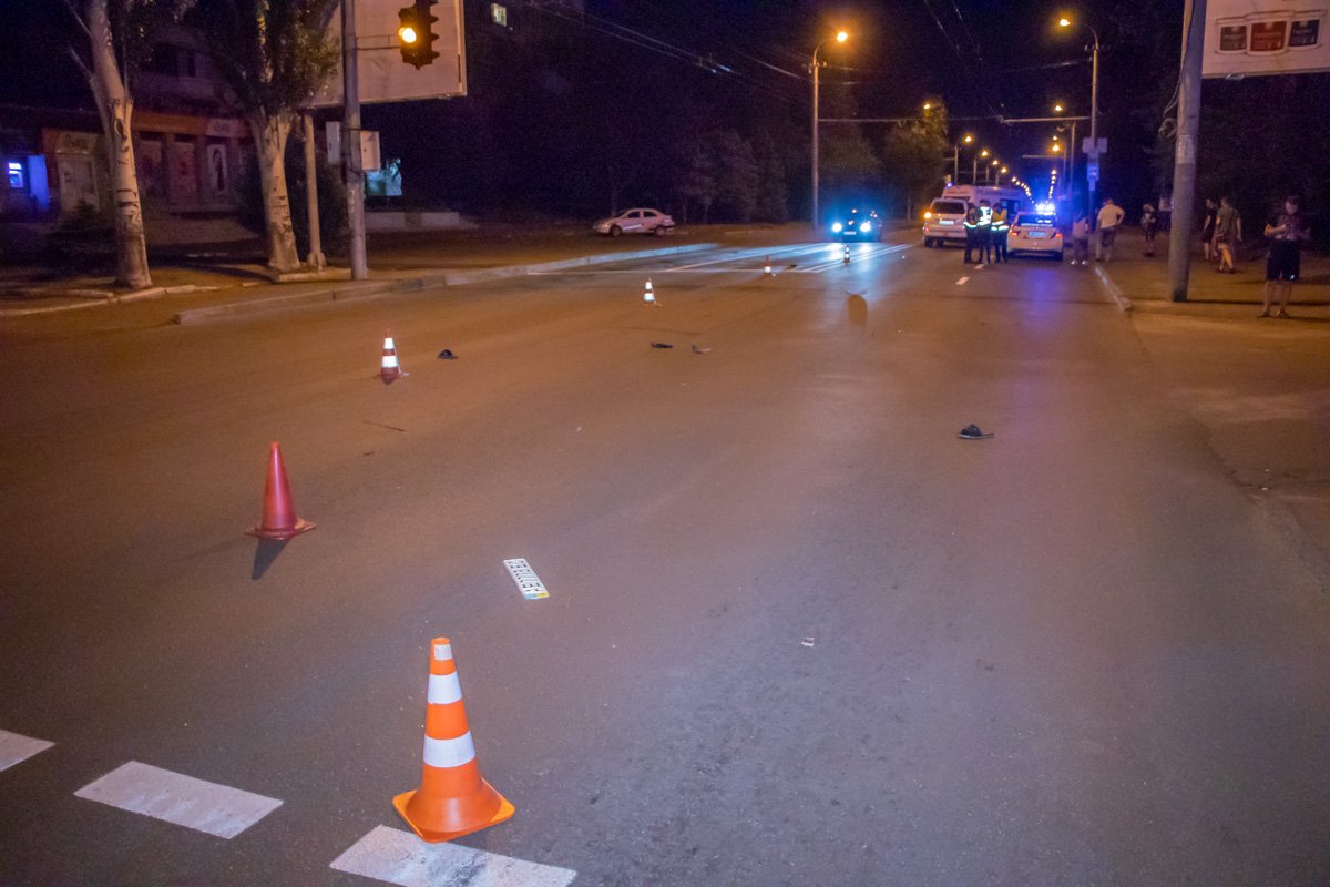 На Калиновой иномарка сбила мужчину