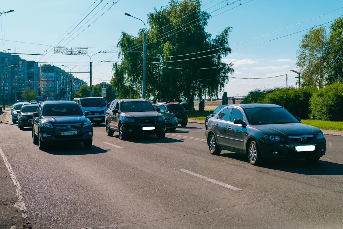 Образовалась пробка