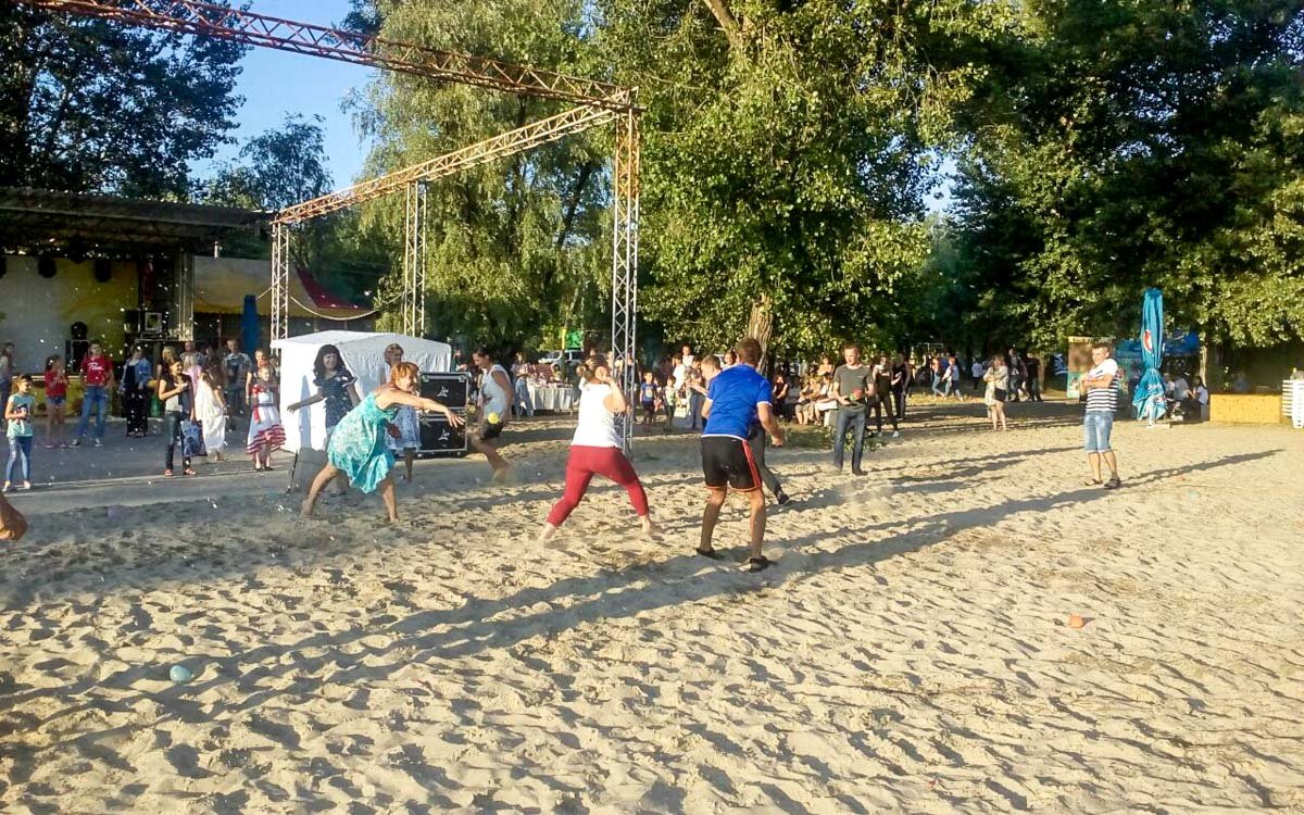 В программе были конкурсы и игры