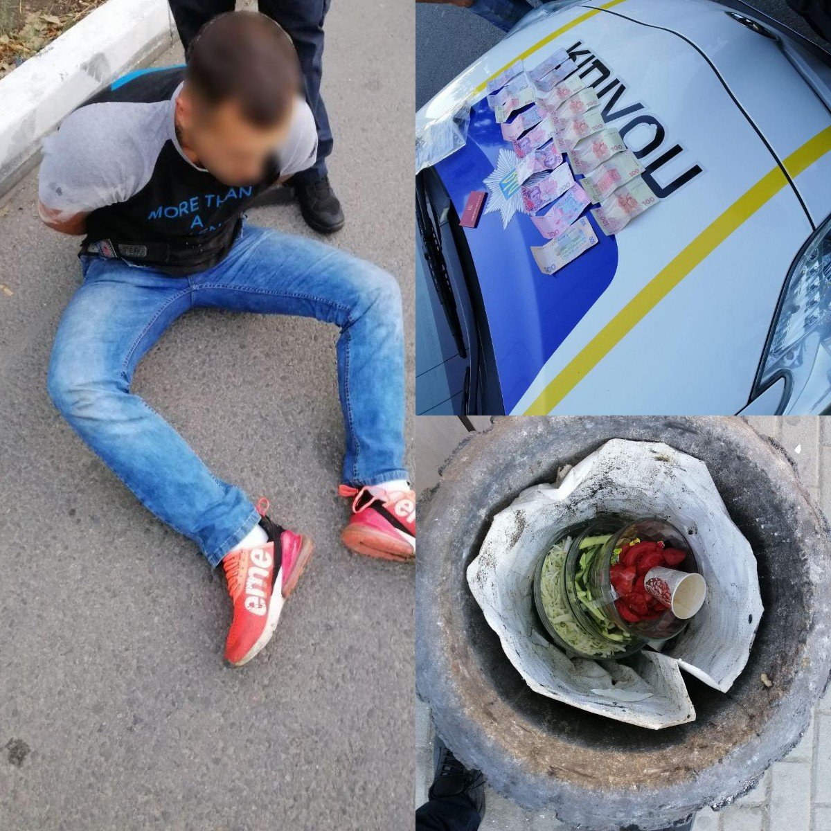 Мужчина украл из шаурменной огурцы, помидоры и деньги