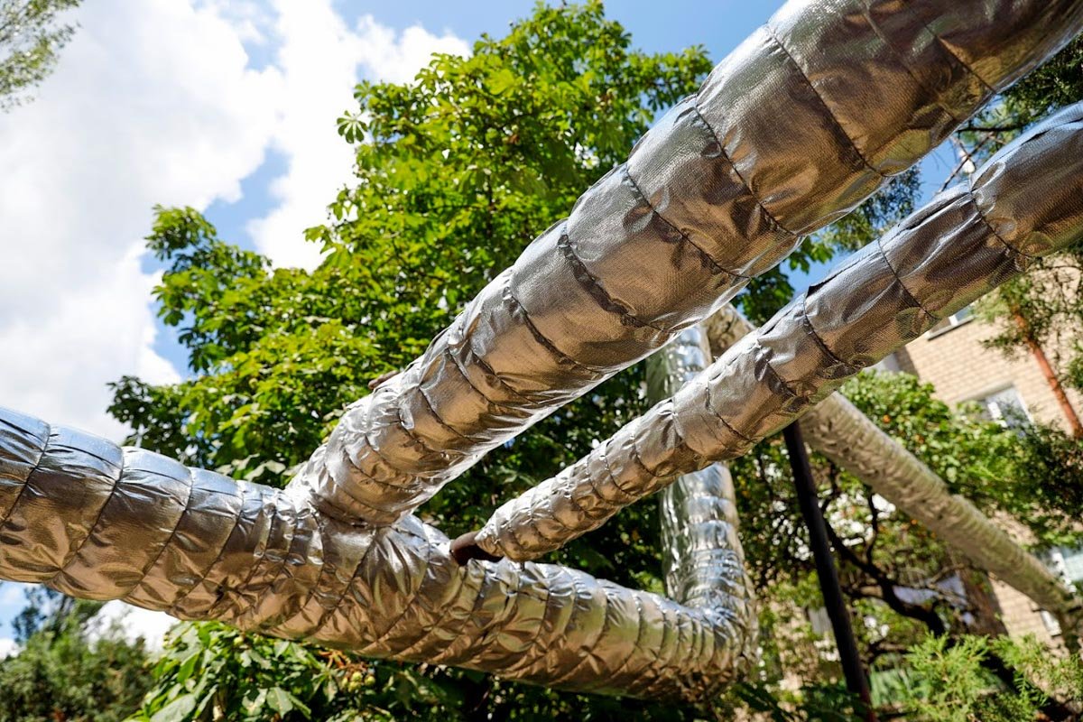 Полице Мурманской было полностью заменено теплоизоляцию на 334 метрах тепловой сети Полице Мурманской было полностью заменено теплоизоляцию на 334 метрах тепловой сети