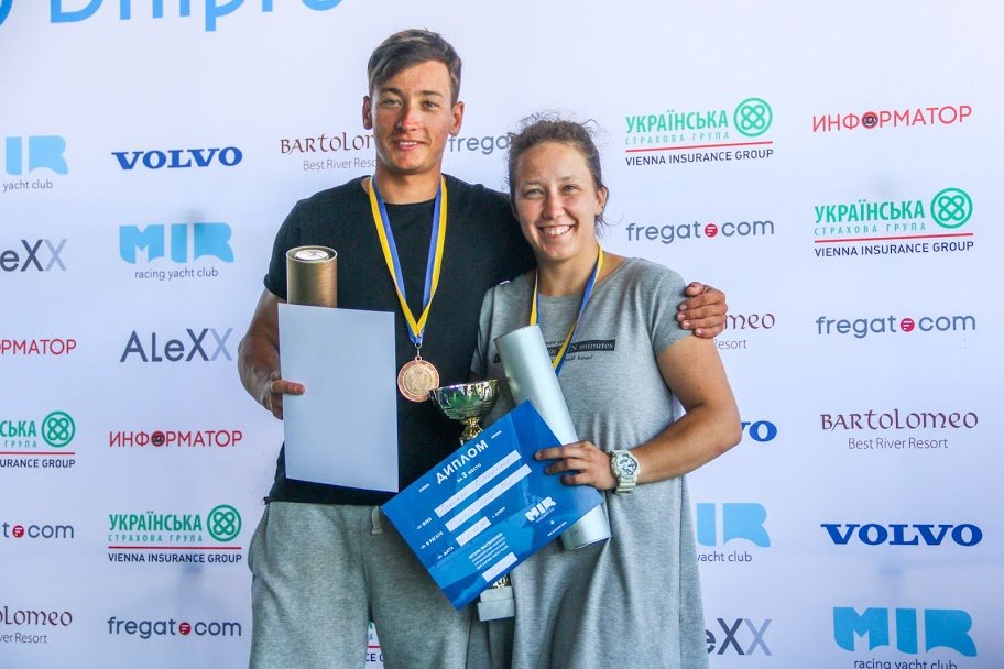 Третье место получили "ORYC" - Катерина Гуменко и Сергей Коваль Третье место получили "ORYC" - Катерина Гуменко и Сергей Коваль