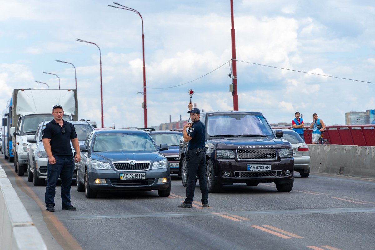 Дорогу ненадолго перекрывали