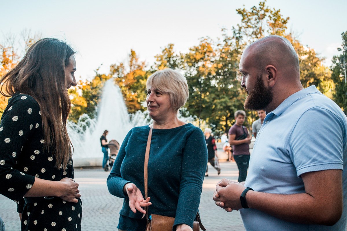 Родители проводили время с детьми