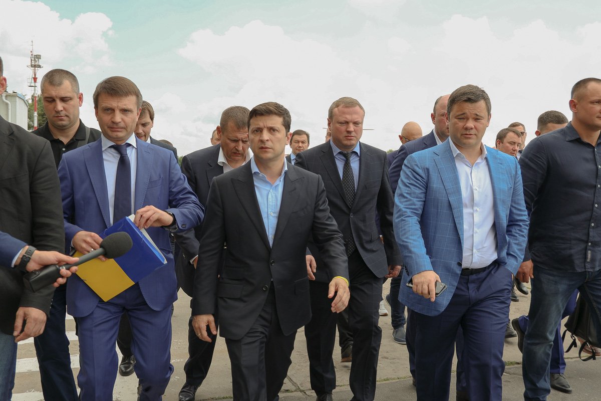 Зеленский приехал в Днепр