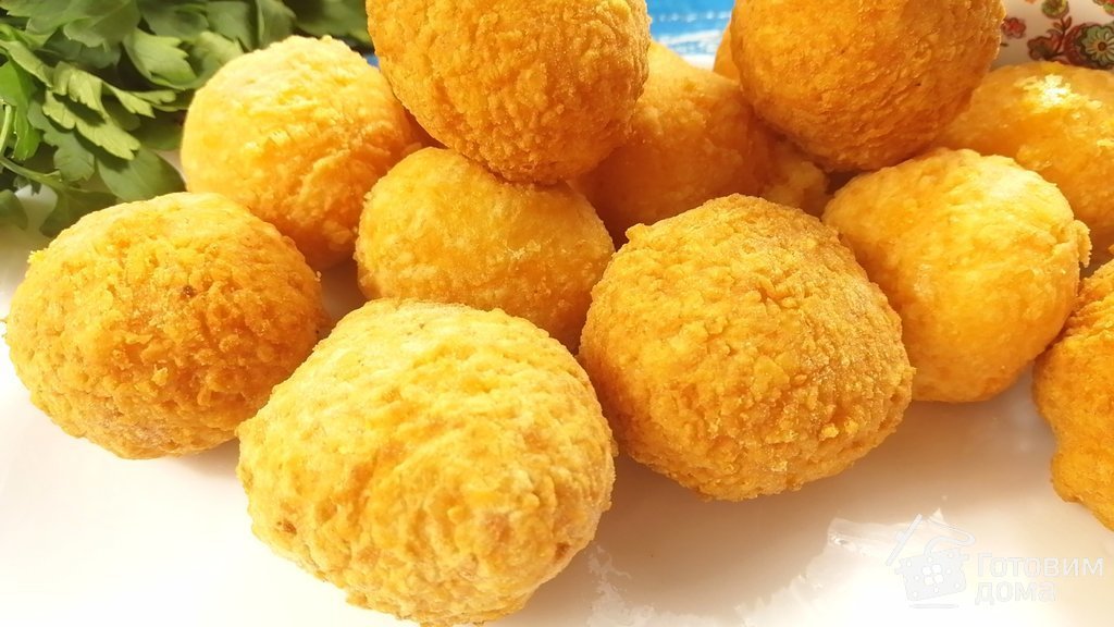 Полезные и вкусные рецепты: как приготовить сырные шарики на сковороде 1