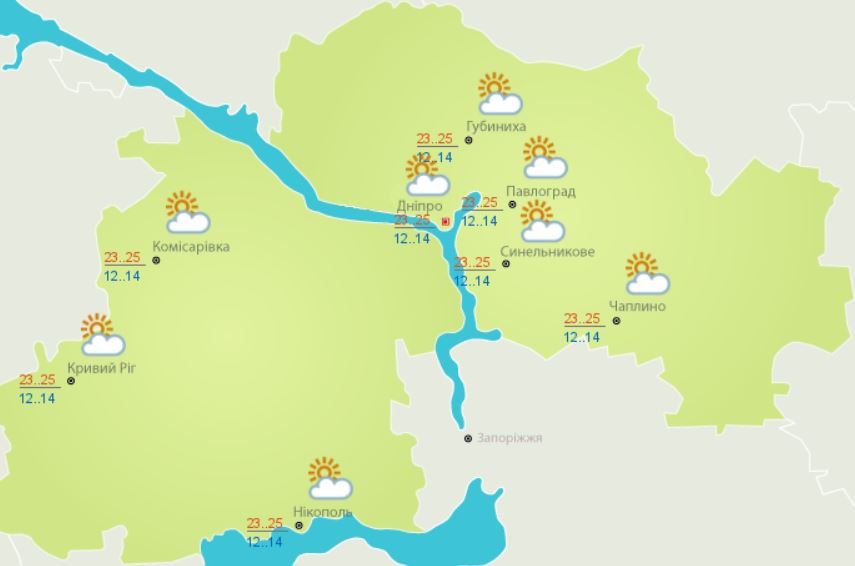 Данные гидрометцентра