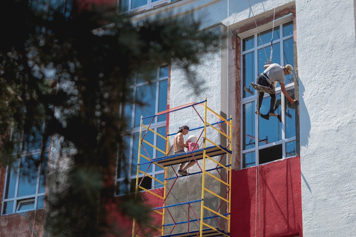 Одни из тех, кто вдохнул в здание новую жизнь Одни из тех, кто вдохнул в здание новую жизнь