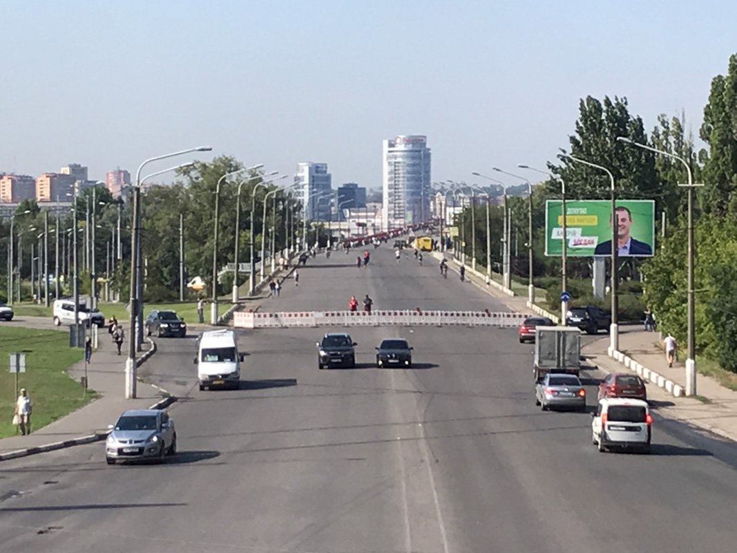 Ночью с 17 на 18 июля в Днепре перекрыли Центральный мост