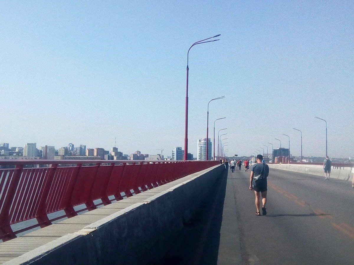 Теперь нужно будет просыпаться раньше, чтобы совершить забег по мосту перед работой Теперь нужно будет просыпаться раньше, чтобы совершить забег по мосту перед работой