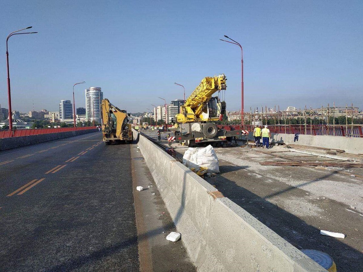 Напомним, что открыть мост планируется на День города Напомним, что открыть мост планируется на День города