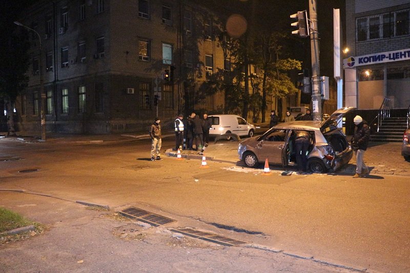 ДТП, Гончара и Паторжинского 4