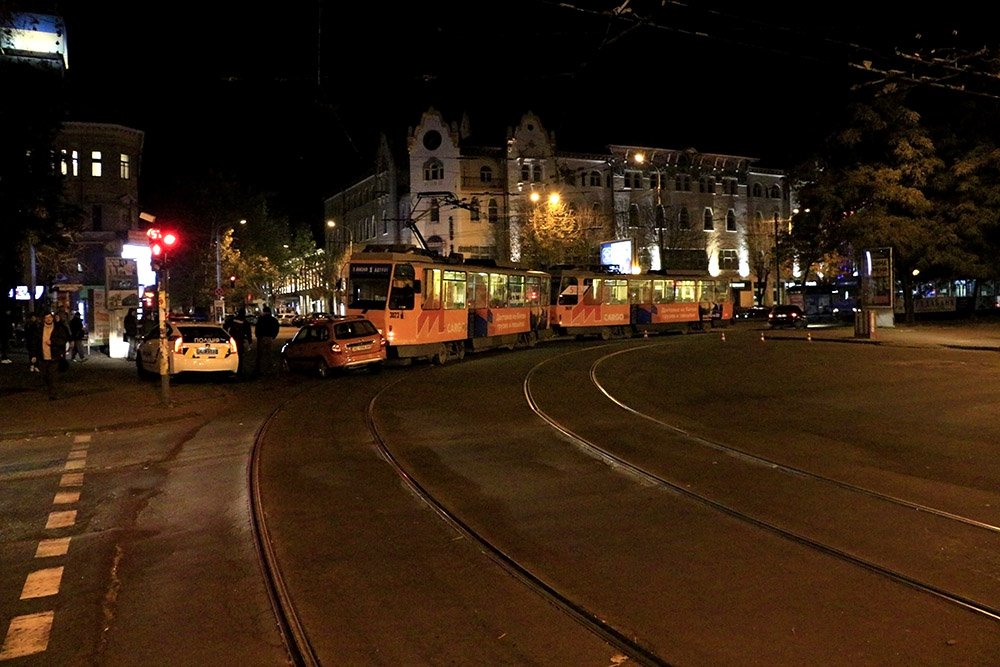 ДТП Яворницкого Короленко 5