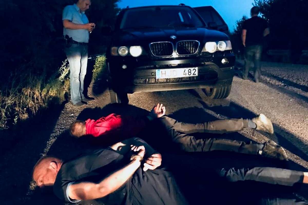 Всех троих задержали в Перещепино