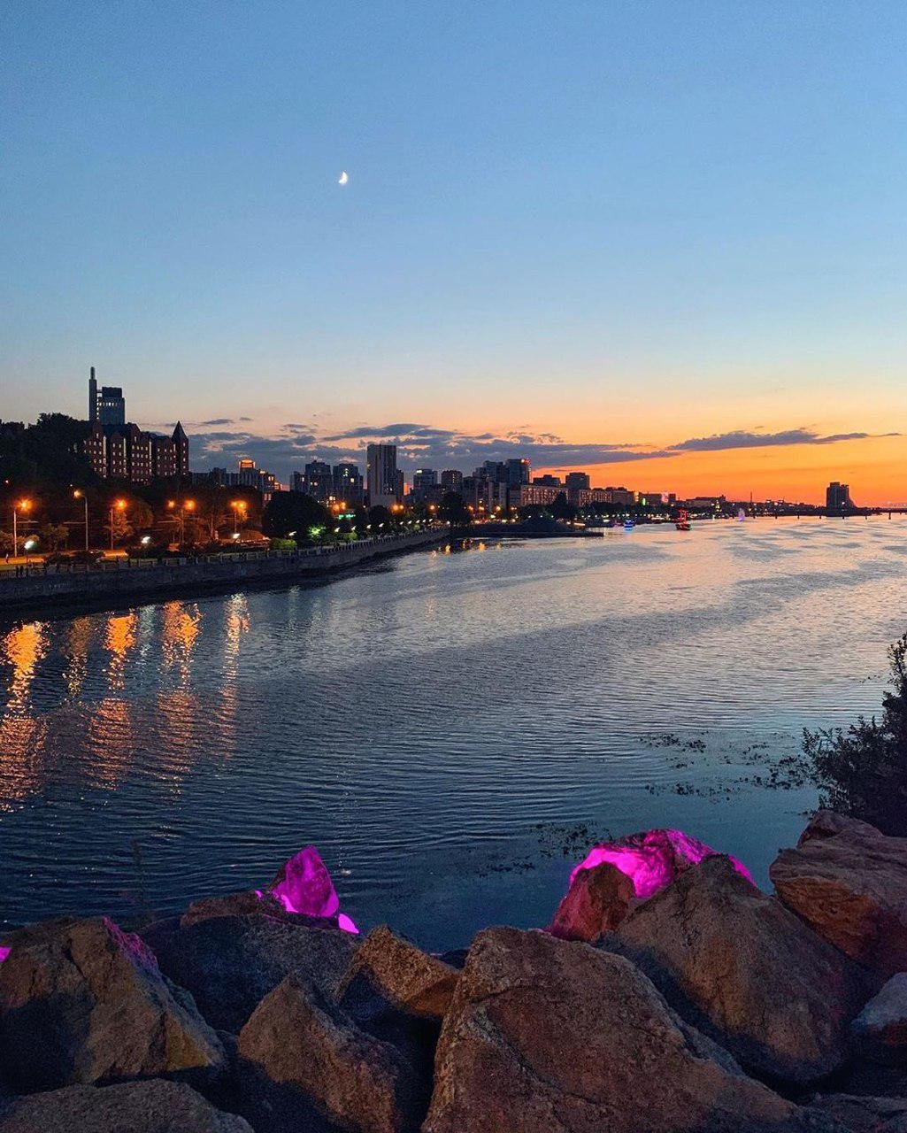 Малиновый закат. Фото: rina_black12 Малиновый закат. Фото: rina_black12