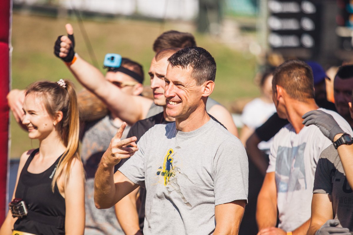 Селфи перед забегом 