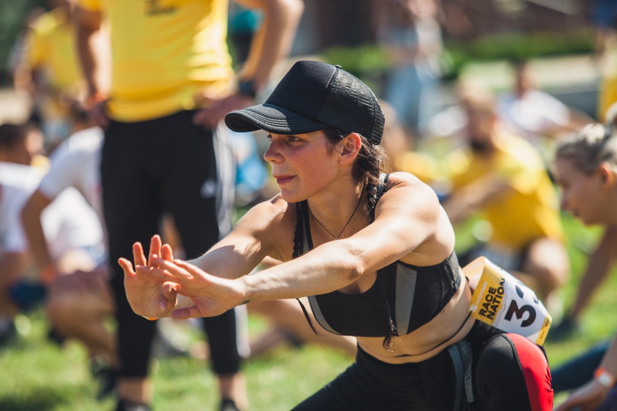 Активная разминка перед активным забегом 