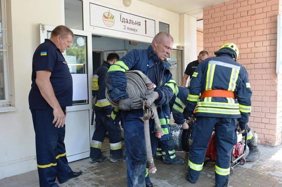 В Днепре горела больница