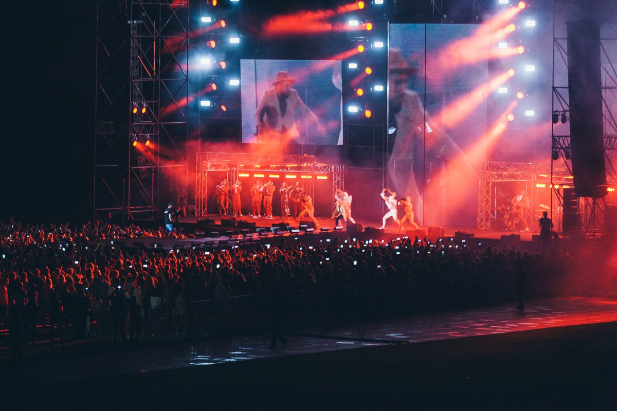 Прийти на концерт стоило не только ради самого Монатика, но и ради его балета