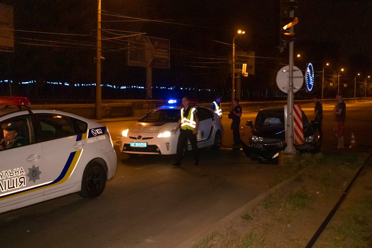 ДТП на проспекте Богдана Хмельницкого