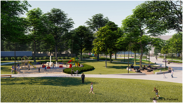 В Днепре реконструируют парк Писаржевского: как он будет выглядеть 4