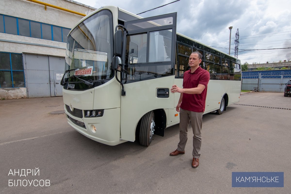 Новые автобусы «Атаман» выйдут на маршруты Каменского уже этой осенью 3