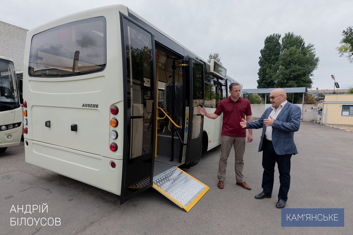 Новые автобусы «Атаман» выйдут на маршруты Каменского уже этой осенью 6