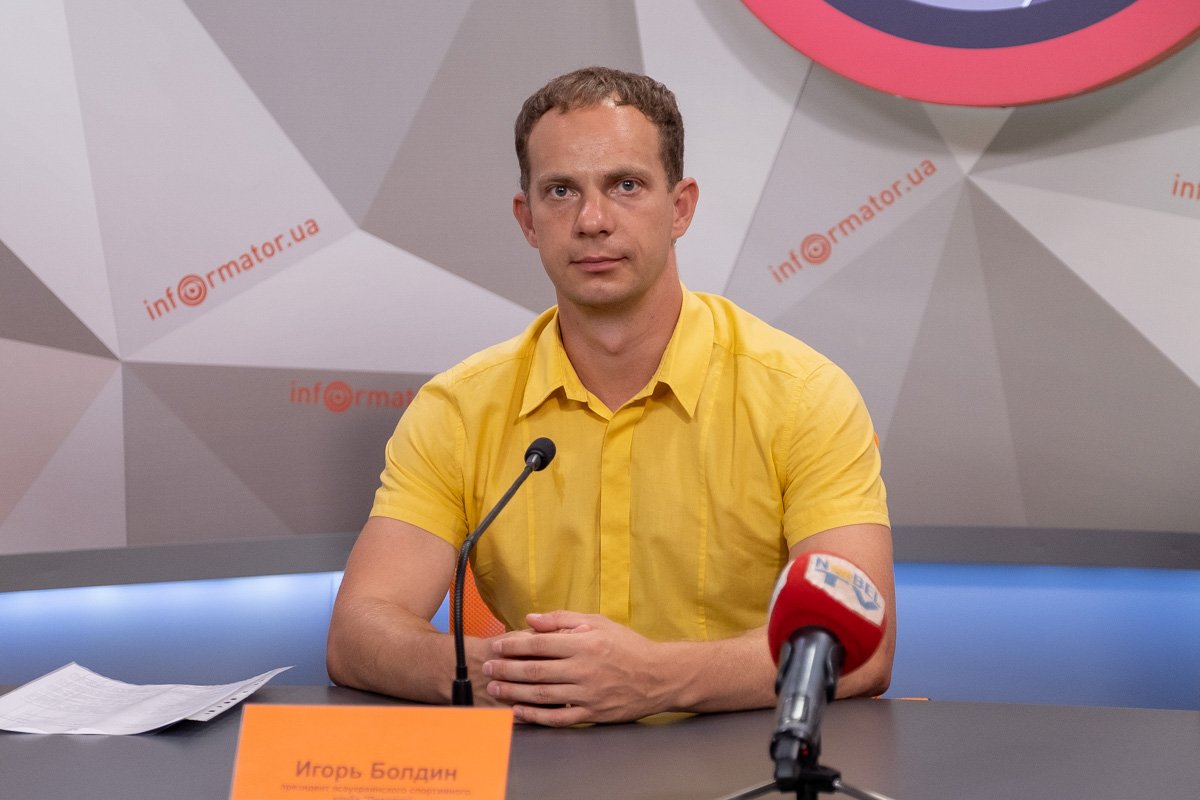 Президент всеукраинского спортивного клуба "Престиж" Игорь Болдин