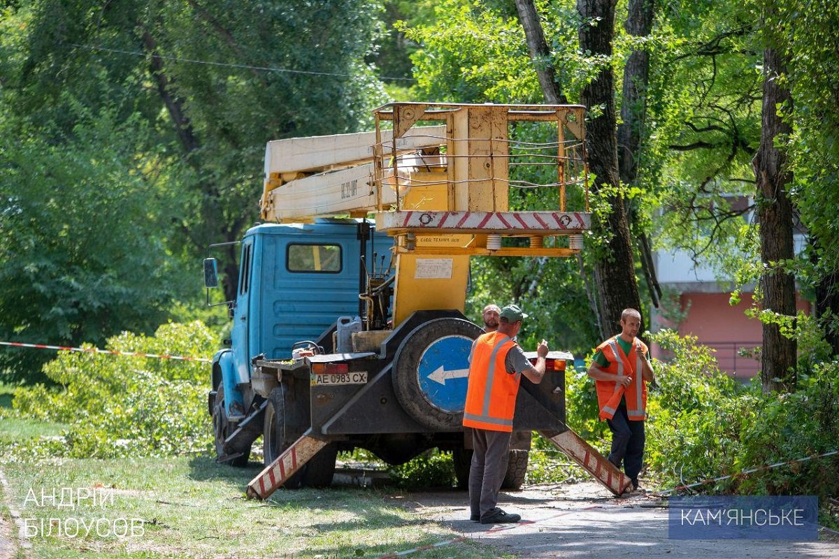 В Каменском приступили к строительству сквера на жилмассиве Черемушки 2