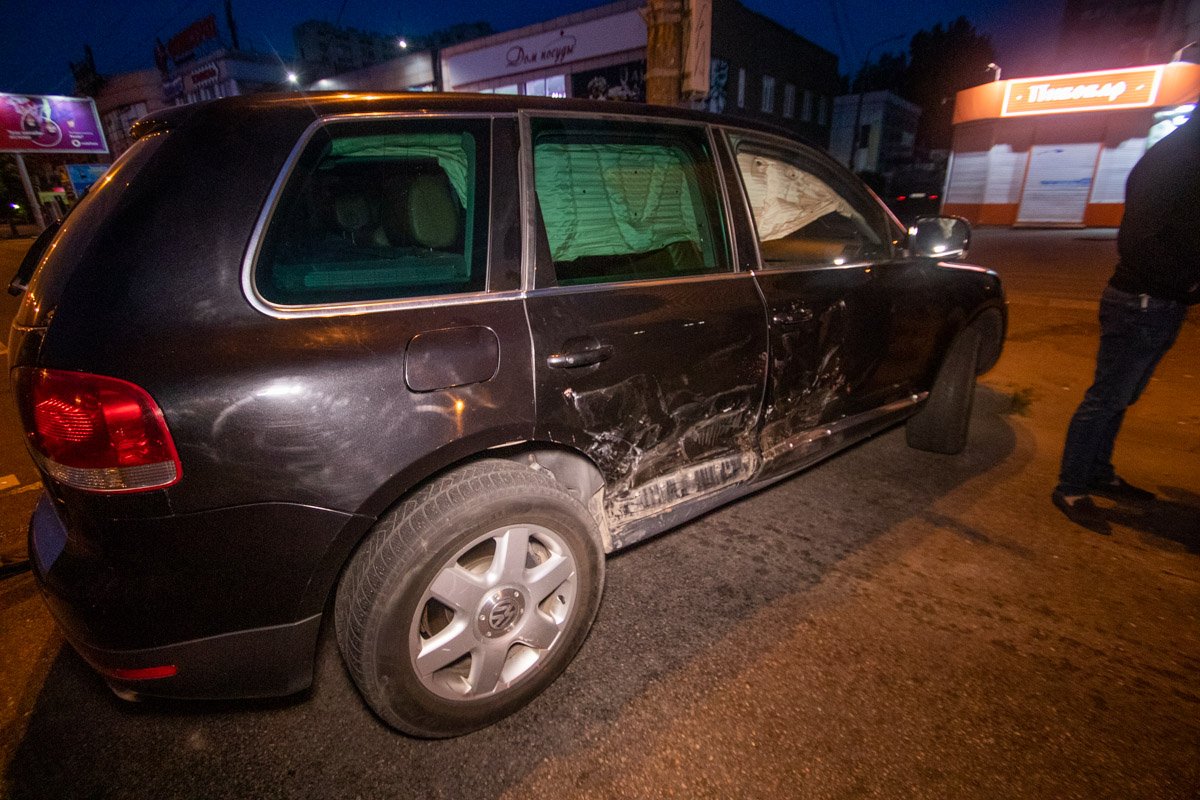 Авария произошла приблизительно в 4:00