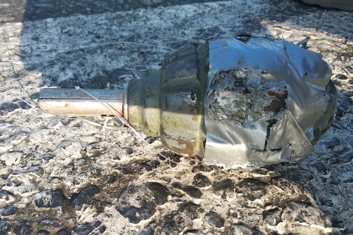 На проспекте Свободы, 171, обнаружили гранату На проспекте Свободы, 171, обнаружили гранату