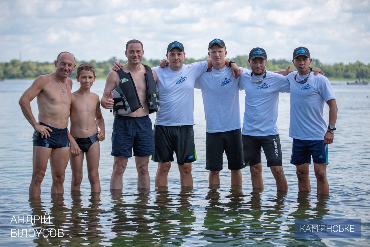 На пляже Каменского провели фестиваль водных видов спорта 2