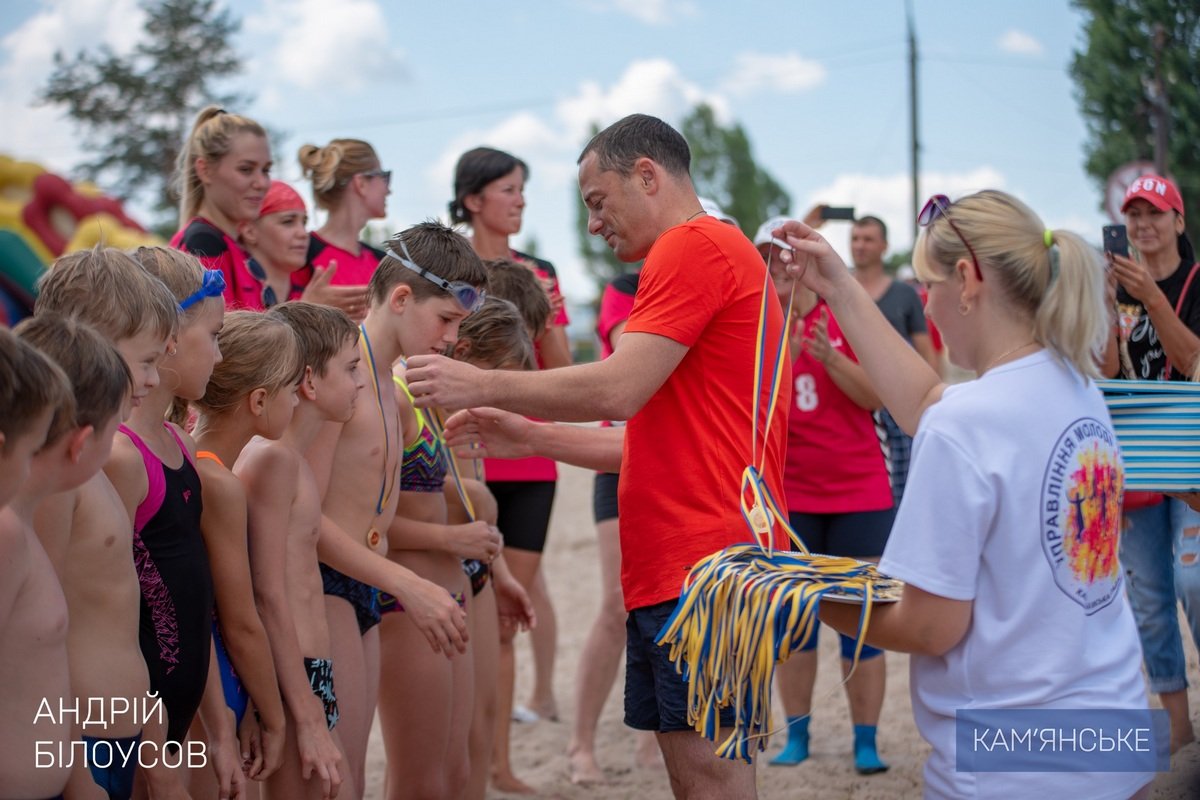 На пляже Каменского провели фестиваль водных видов спорта 3
