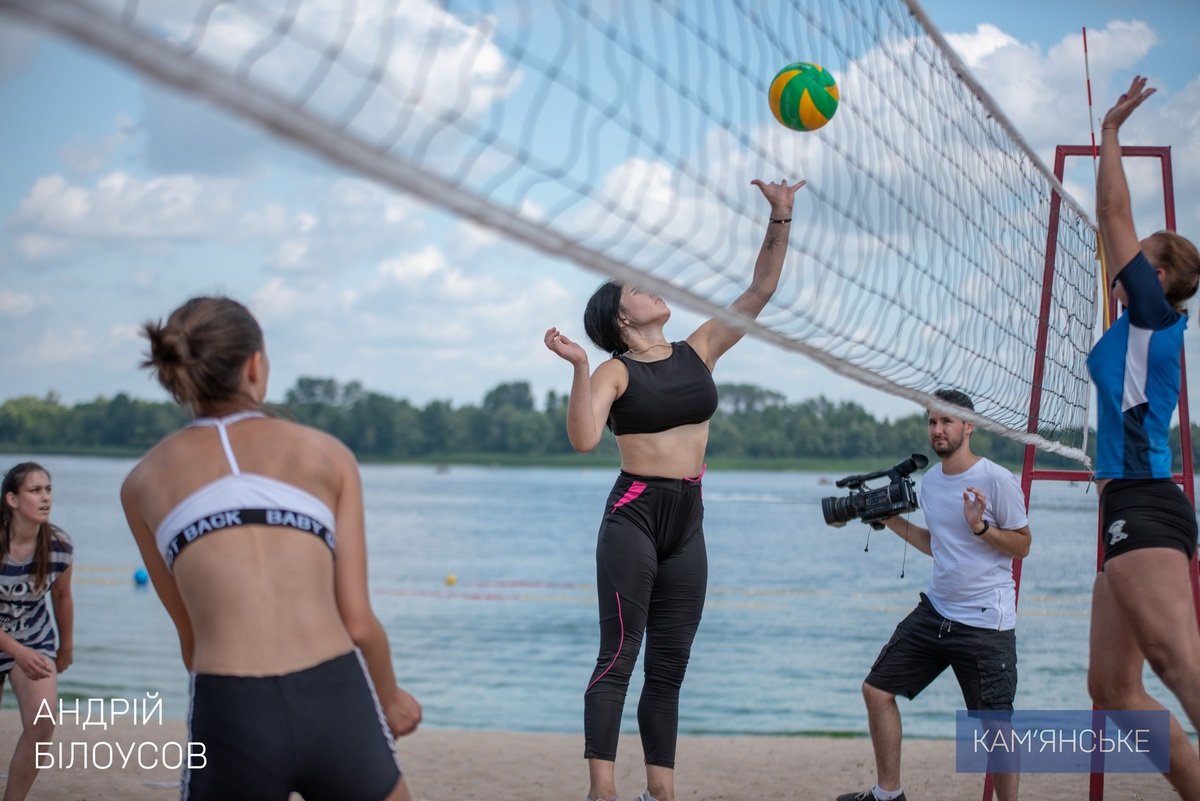 На пляже Каменского провели фестиваль водных видов спорта 5